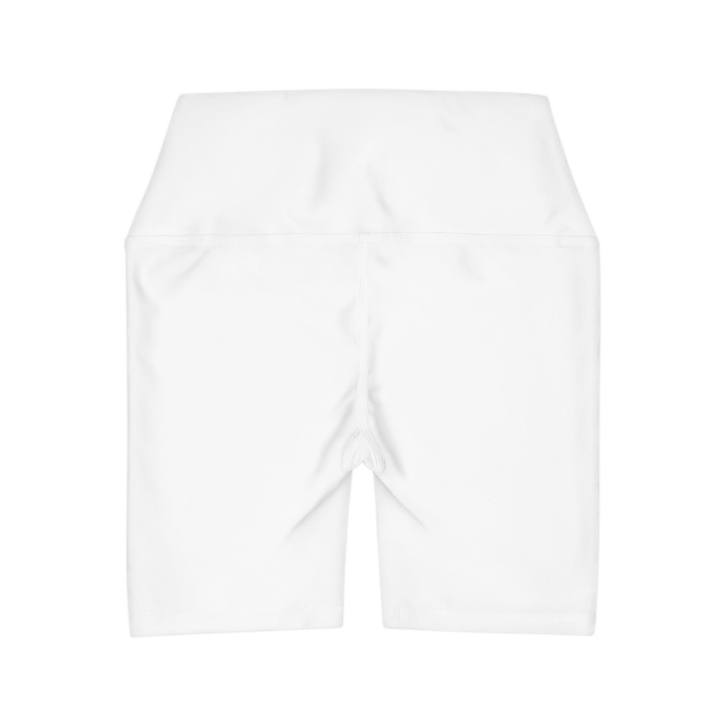 High Waisted Yoga Shorts (AOP)